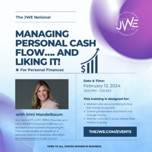 Managing Personal Cash Flow… And Liking It!